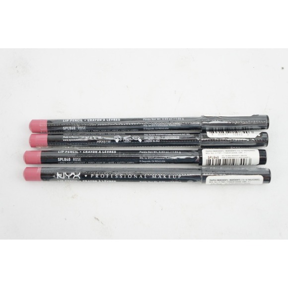 NYX Other - New Sealed 4-pack NYX Professional Makeup Lip Pencil Rose 0.03oz